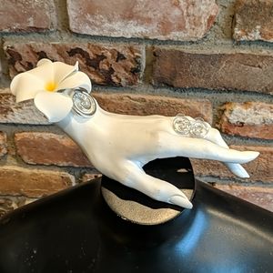 Shiny set of silver and sparkles